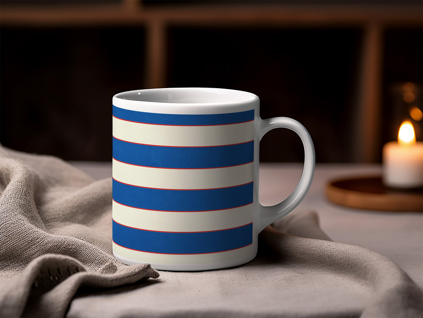 Queens Park Rangers - 1983-1985 - Home - Retro Kit Inspired QPR Mug