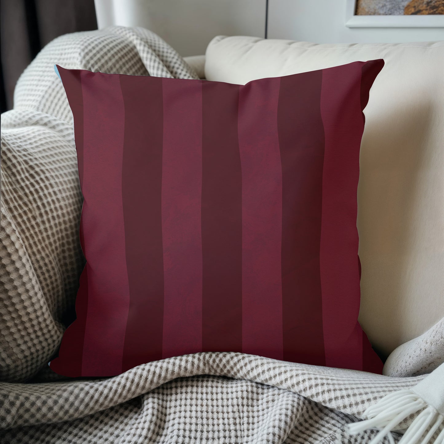 Aston Villa - 1983-1985 (Home) - Retro Kit Inspired Cushion