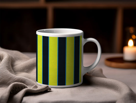 Manchester City - 1998-1999 (Away) - Retro Kit Inspired Manchester City Mug