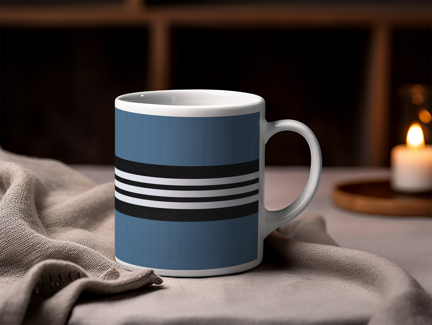 Newcastle United - 1996-1997 (Home) - Retro Kit Inspired Newcastle Mug